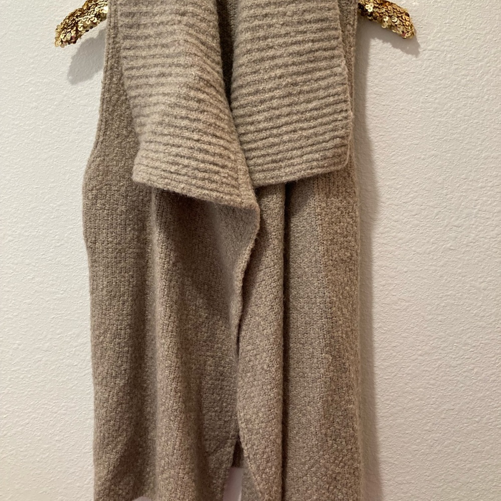 Loft sleeveless cardigan